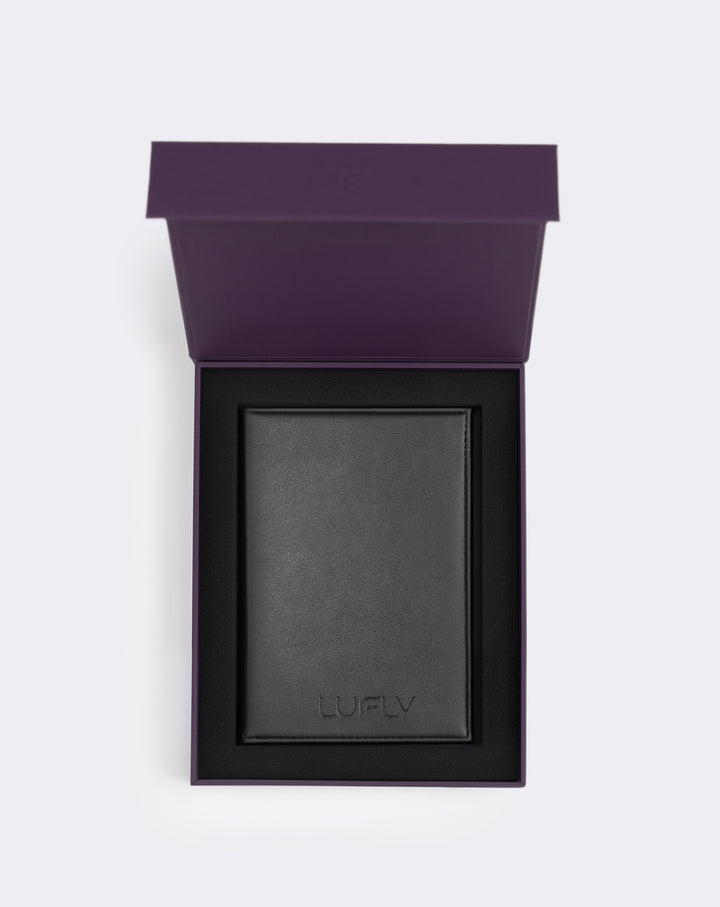 ヴィーガンレザーパスポートケース